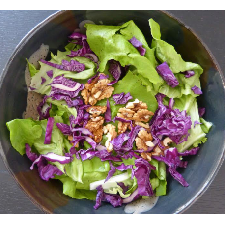 Salade au chou rouge (idée de Muriel A.)