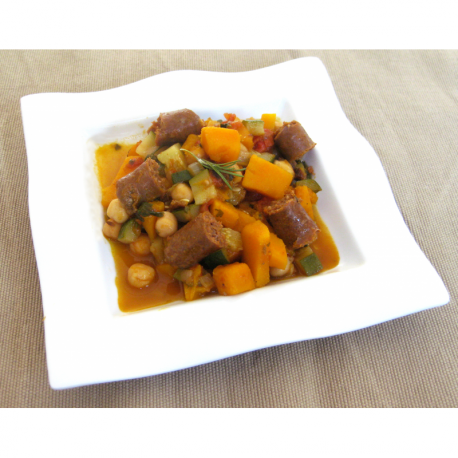 Tajine de potimarron aux épices