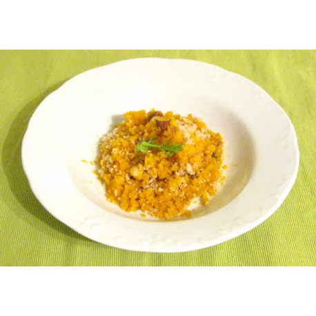 Couscous de potimarron et semoule