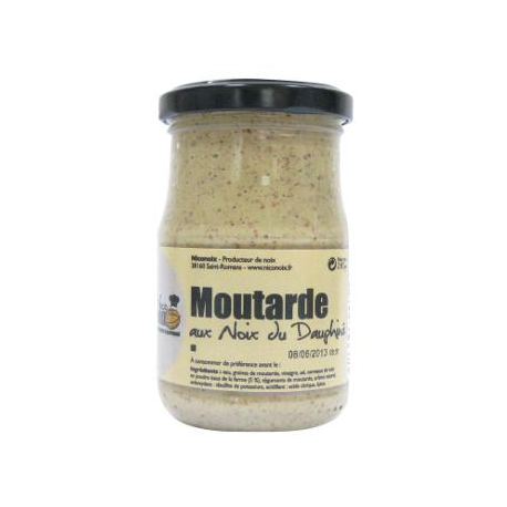 Moutarde aux noix du Dauphiné 5% (210g)