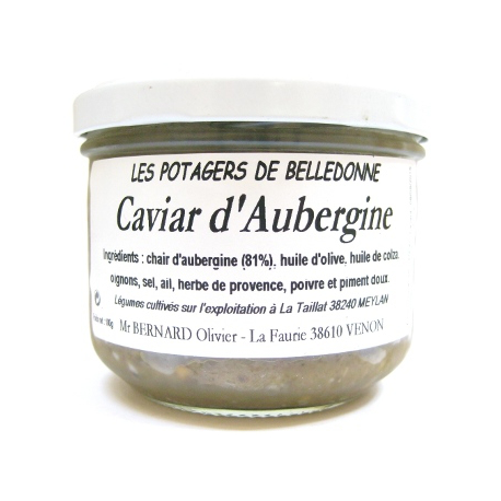 Caviar d'aubergines (180g)