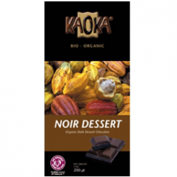 Chocolat noir pâtissier Kaoka 55% cacao (200g)