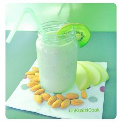 Smoothie à la pomme et au kiwi