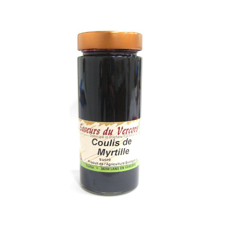 Coulis de myrtille bio (330g)