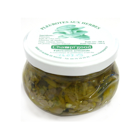 Pot de shii-takés aux herbes, 250gr