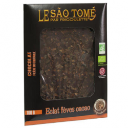 Tablette de chocolat noir bioéquitable à la noix de coco (100g)